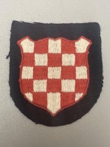 Waffen SS Croatian Volunteer Sleeve Shield