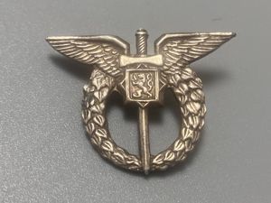 WW2 Czechoslovak Miniature Pilots Badge