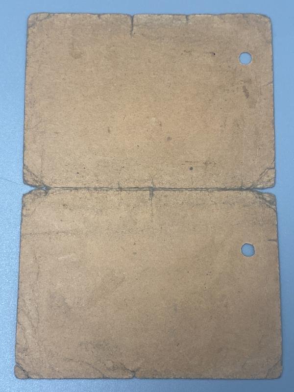 WW2 Polish Workers Card Dated 1943 Nazi Occupation — image 2