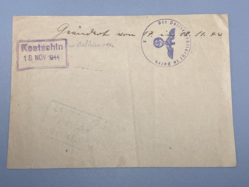 WW2 Polish Travel Pass Issued Under Nazi Occupation — image 2