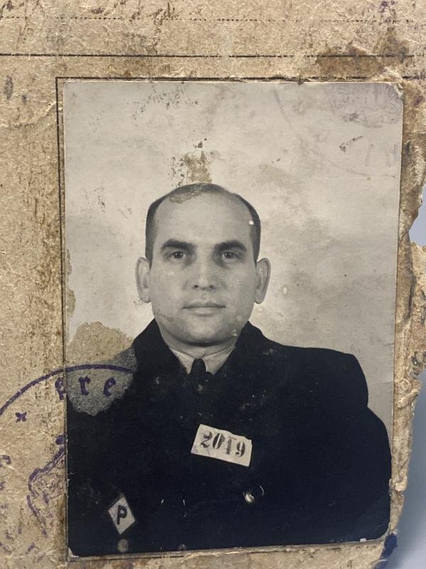 WW2 Polish Forced Labour ID Document Alfons Leppert Dated 1940 — image 2