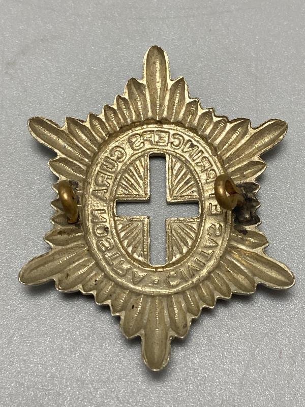 WW2 Period Canadian Governor General Foot Guards Cap Badge — image 2