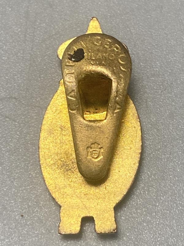 WW2 Fascist Italy Officer Reserve Lapel Pin Badge — image 2