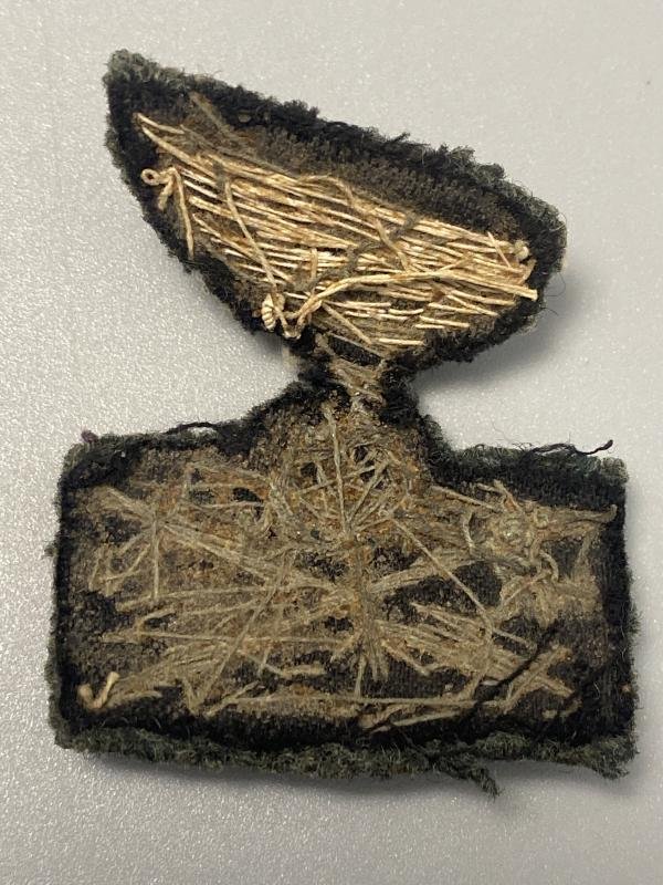 WW2 Italian Army Engineer Officers Bullion Wire Cap Badge — image 2