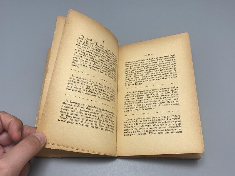 WW2 Period French Mein Kampf 'Mon Combat' La Doctorine Hitlérienne — image 5