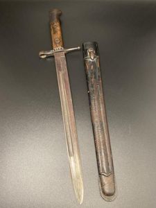 WW2 Fascist Italy 1941 Carcano M91 Bayonet & Scabbard