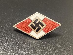HJ Enamel Badge Otto Hoffmann