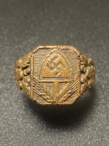 Third Reich Reich Arbeits Dienst Patriot Ring