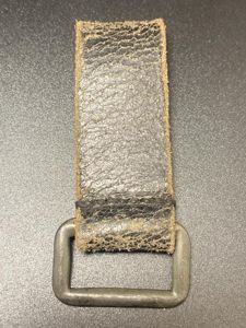 German Black Leather D Ring 1942 Wuppertal