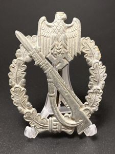 Silver Infantry Assault Badge Fritz Zimmermann