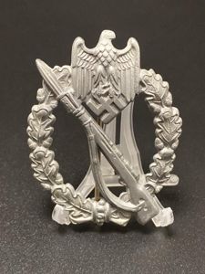 Silver Infantry Assault Badge Ernst Muller