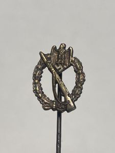 Bronze Infantry Assault Badge Stick Pin