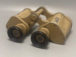 German Army Ordnance Tan ddx Dienstglas 6X30 Binoculars