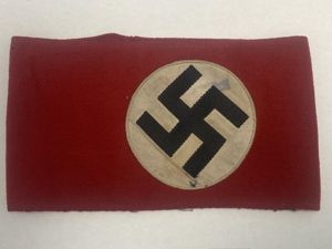 Two Piece Wool NSDAP Party Members Armband