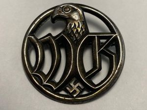 German Army Female Auxiliaries Pin Badge