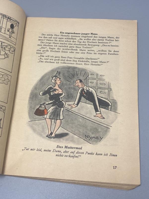 Wartime German Troops Die Wundertüte Cartoon Magazine — image 3