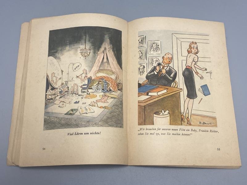 Wartime German Troops Die Wundertüte Cartoon Magazine — image 4