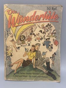 Wartime German Troops Die Wundertüte Cartoon Magazine
