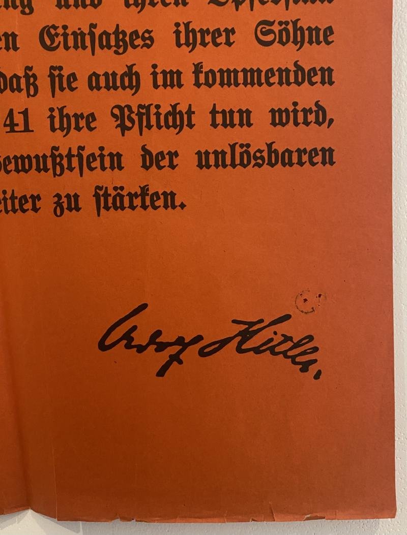 1940/41 WHW Charity Relief Poster — image 3