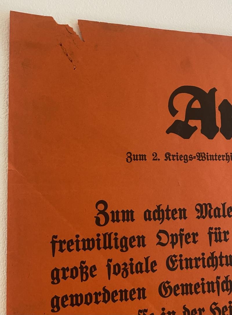 1940/41 WHW Charity Relief Poster — image 4