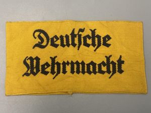 WW2 Deutsche Wehrmacht Bevo Woven Armband