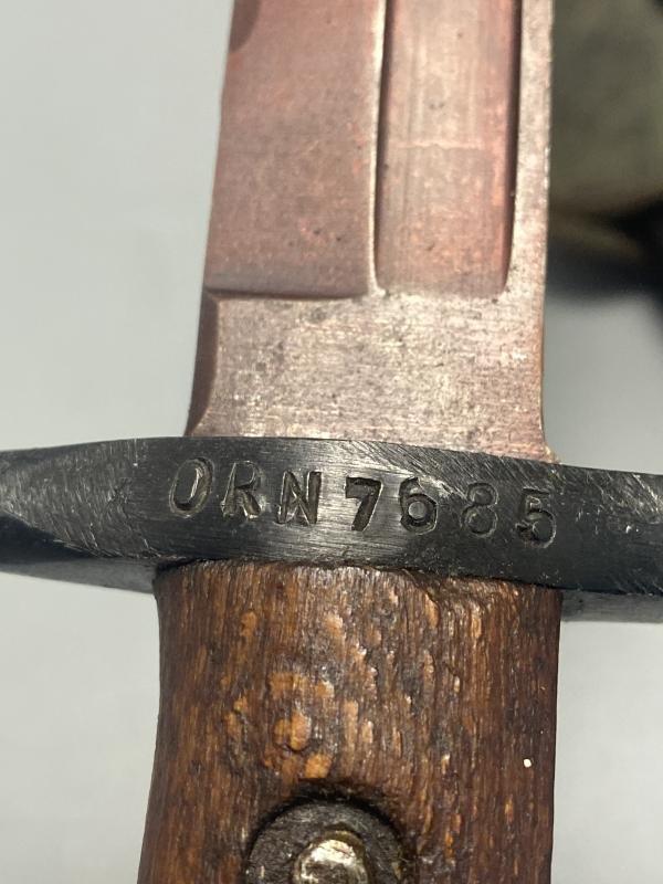 WW2 Italian Carcano M91 Bayonet With Frog 1941 — image 2