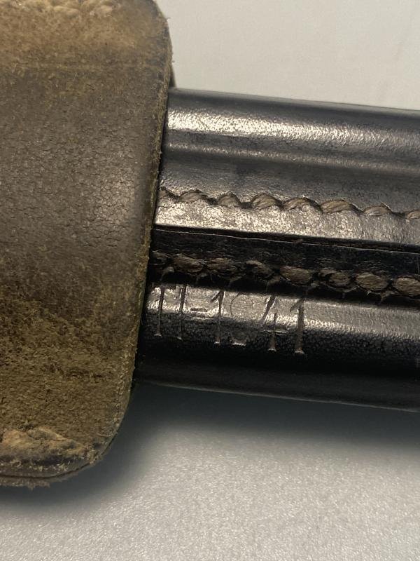 WW2 Italian Carcano M91 Bayonet With Frog 1941 — image 6