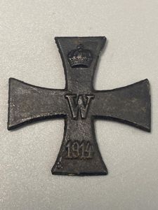 WW1 German Iron Cross 1914 Centrepiece
