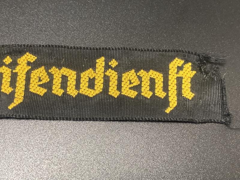 HJ Streifendienst Cuff Title — image 3