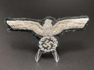 German Army Officer Bullion Wire Breast Eagle