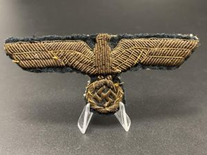 Kreigsmarine Officers Bullion Breast Eagle