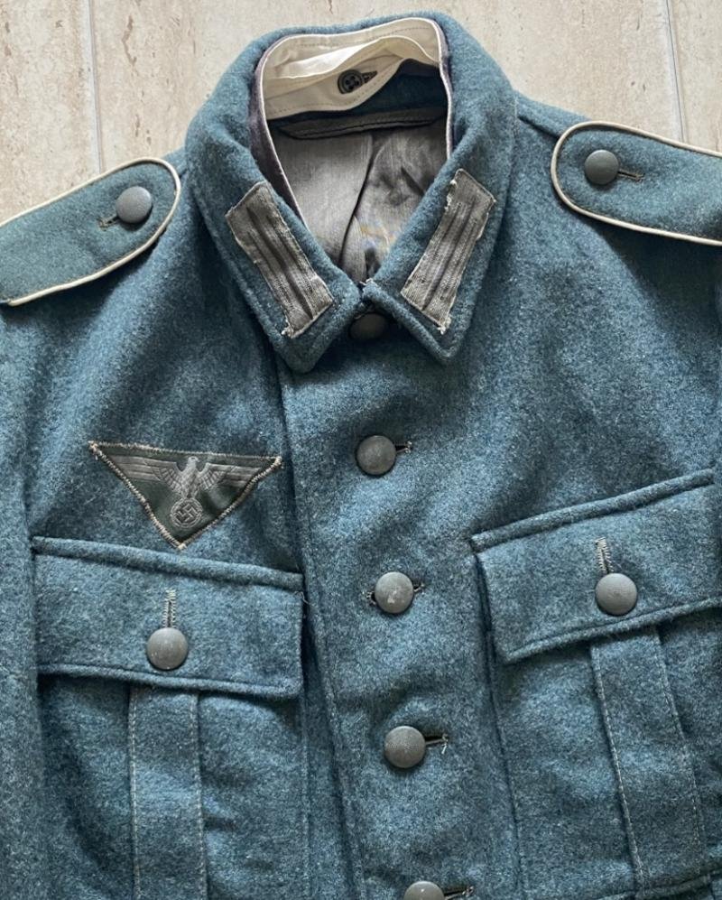 German Army Late War M43 Infantry Tunic — image 2