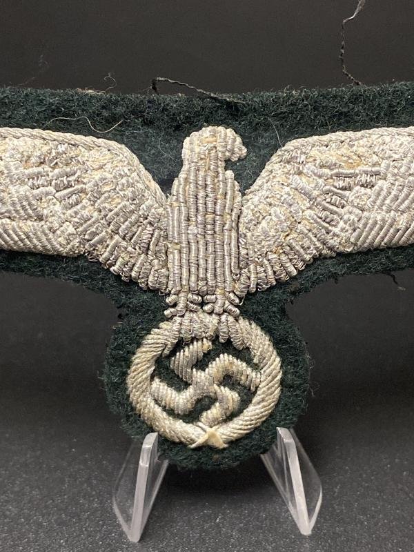 German Army Heer Officers Bullion Breast Eagle — image 2