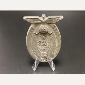 Gau-Thing Koblenz-Trier 22-23 Juni 1935 Day Badge