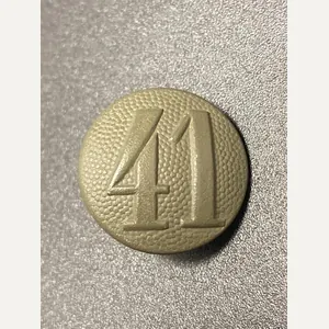 HJ Epaulette Button Number 41 RZM M5/249