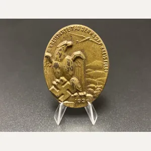 Kreisparteitag Der NSDAP Kreis Fulda 1936 Day Badge