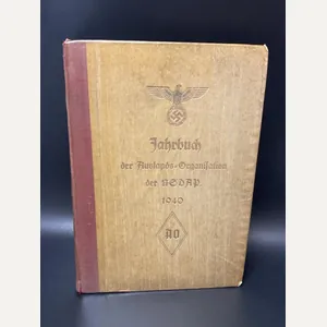 Jahrbuch Der Auslands-Organisation Der NSDAP 1940 Foreign Territories Edition