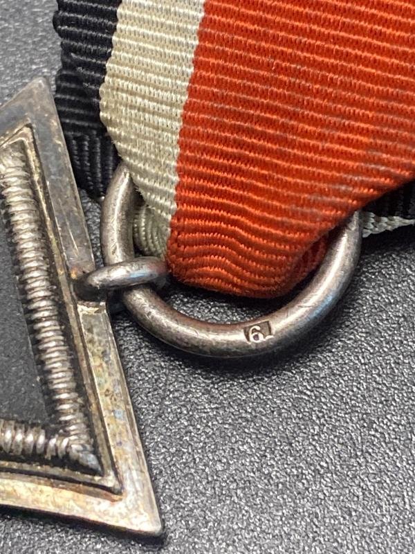 Iron Cross Second Class Maker Marked 6 Fritz Zimmermann — image 4