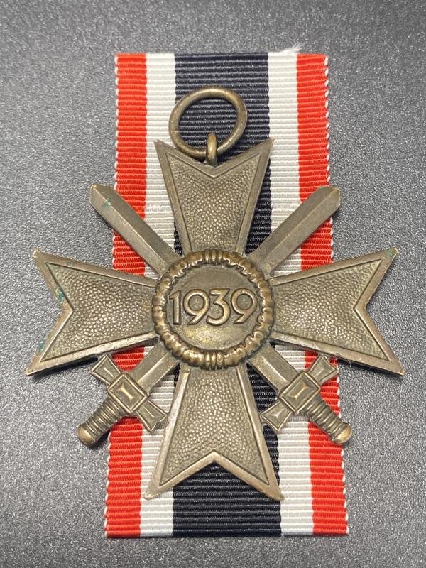 War Merit Cross With Swords 2nd Class Unmarked — image 2
