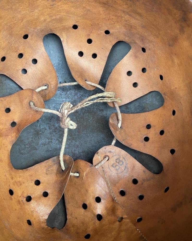 Luftwaffe Single Decal M40 Helmet Q66 With Liner — image 6