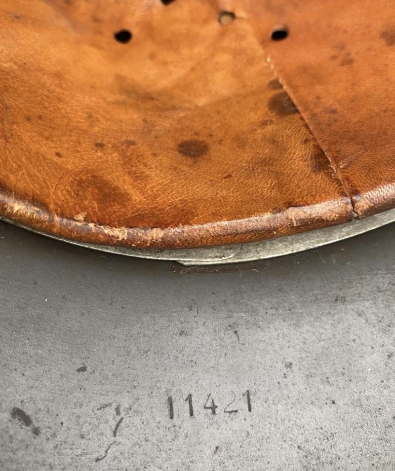 Luftwaffe Single Decal M40 Helmet Q66 With Liner — image 8