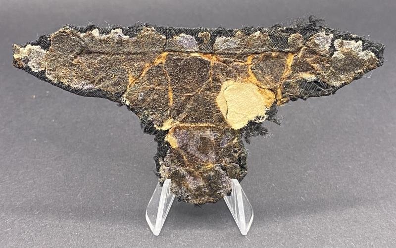 Waffen SS Late War Bevo Woven Enlisted Man's Sleeve Eagle — image 3