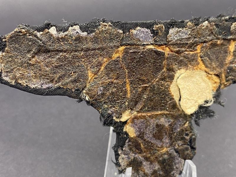 Waffen SS Late War Bevo Woven Enlisted Man's Sleeve Eagle — image 4