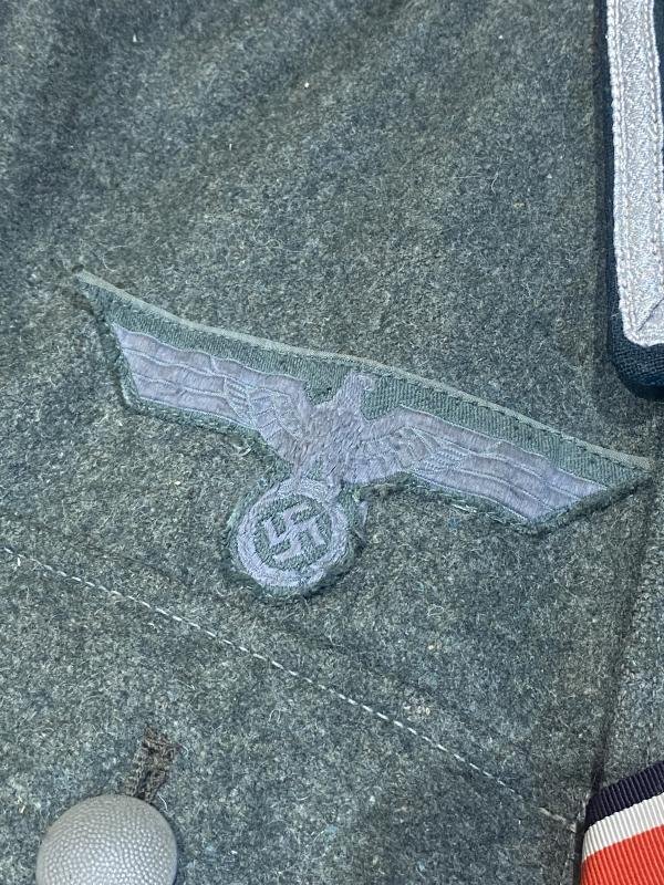 German Army Stabsfeldwebel NCO Walking Out Tunic — image 3