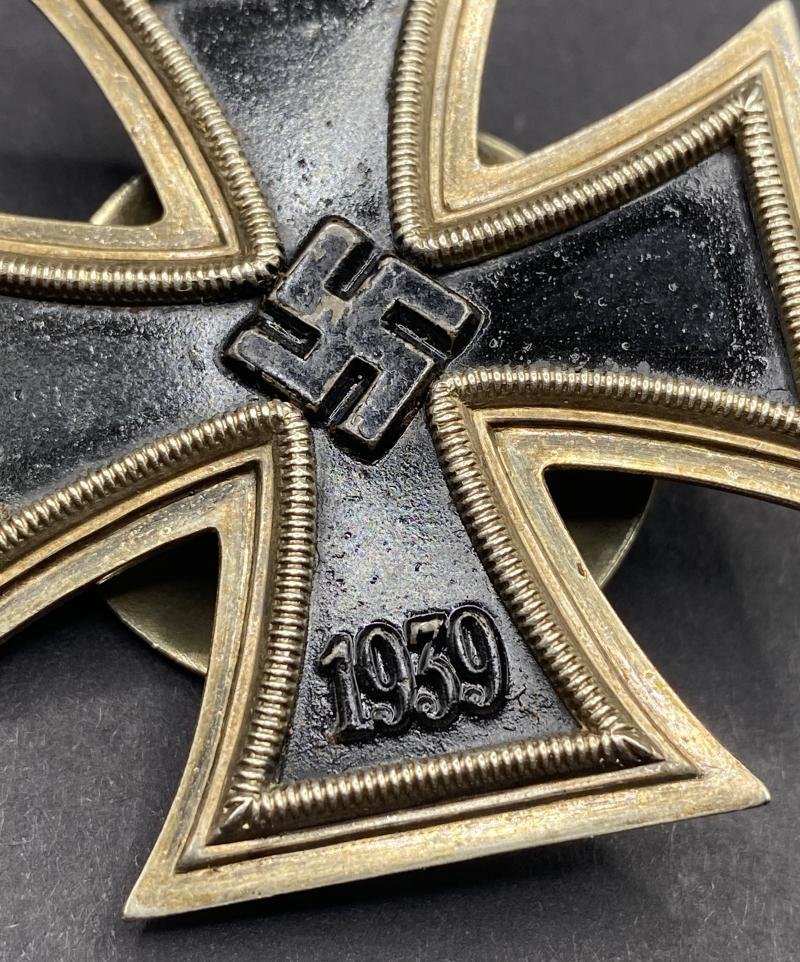 Screw back Iron Cross First Class L58 Rudolf Souval — image 2