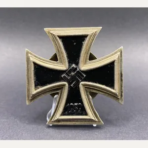 Screw back Iron Cross First Class L58 Rudolf Souval