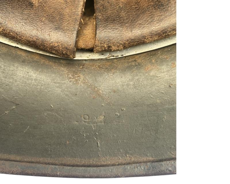 Waffen SS Double Decal M35 Helmet & Liner — image 8