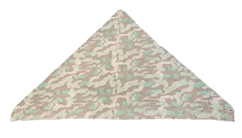 German Army M31 Splinter Pattern Zeltbahn Rbn. Numbered 1943 — image 2
