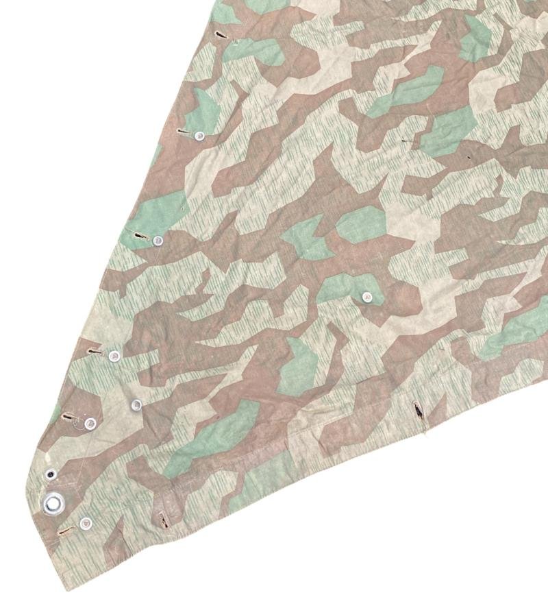 German Army M31 Splinter Pattern Zeltbahn Rbn. Numbered 1943 — image 3