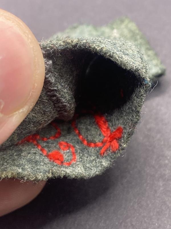 German Army Artillery Regiment 69 Slip On Titles — image 3